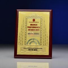 Bảng vinh danh kim loại BVDGD014