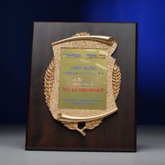 Bảng vinh danh kim loại BVDGD010