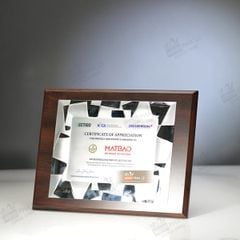 Bảng vinh danh kim loại BVDGD027