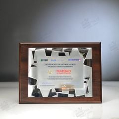 Bảng vinh danh kim loại BVDGD027