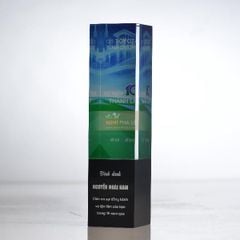 Cúp vinh danh pha lê nhiều màu CB020-01