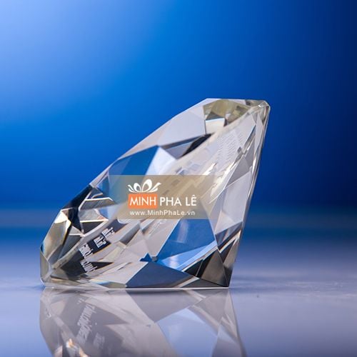 Chặn giấy kim cương pha lê 7-8-10-12-20cm H001