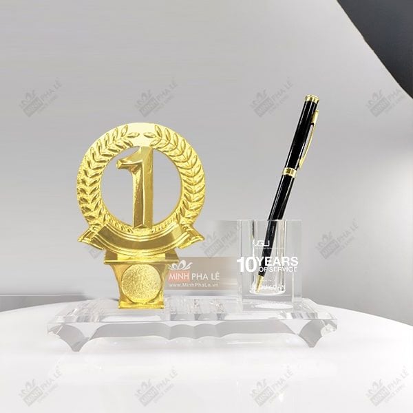 Chặn giấy pha lê số 1 H038