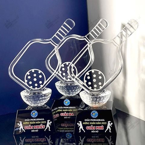 Cúp thể thao pickleball PB001