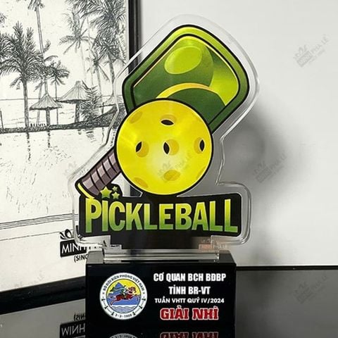 Cúp thể thao pickleball PB002