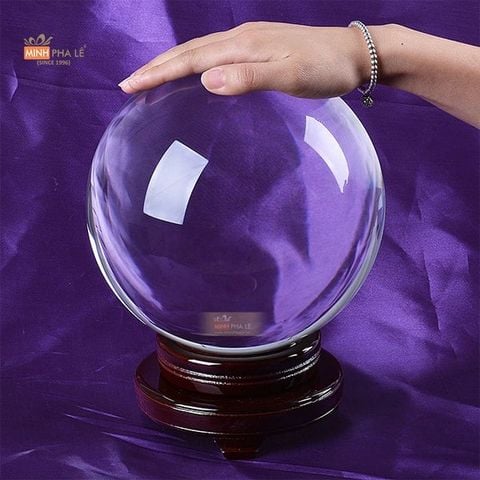 Quả cầu pha lê 20cm QC001-20