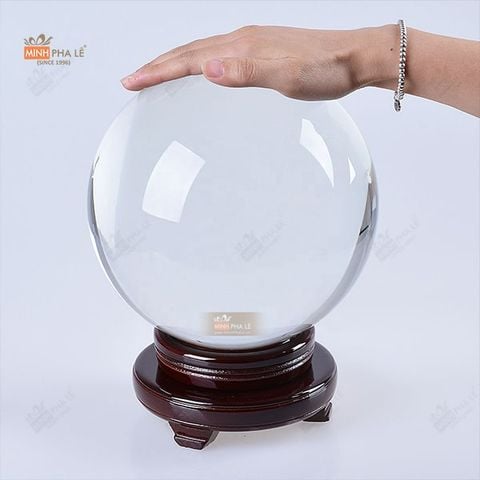 Quả cầu pha lê 20cm QC001-20