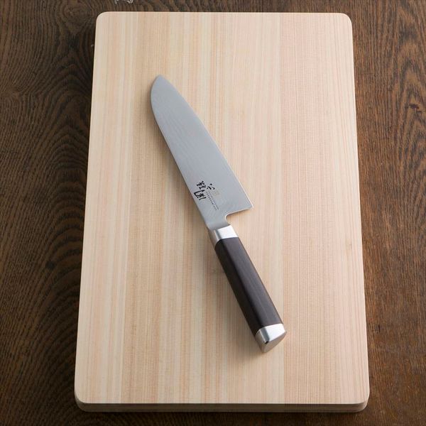 Dao Seki Magoroku Damascus Santoku KAI - Nhật Bản