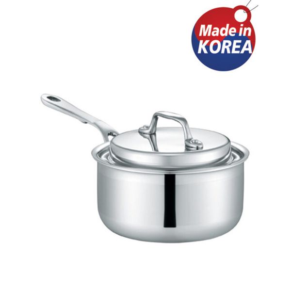 Nồi tay cầm Inox 304 cao cấp Poongnyun WTPIH-16B 16cm - Hàn Quốc