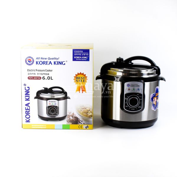 Nồi áp suất Korea King  6L KPRC-6008M - Hàn Quốc