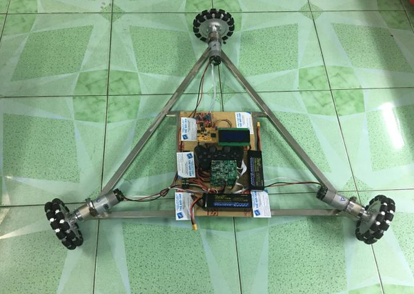 Đế Robot 3 bánh