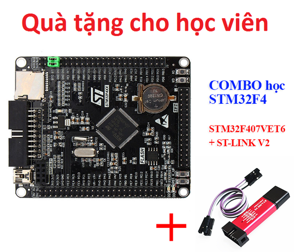 Khóa Lập Trình ARM STM32F4 Cơ Bản