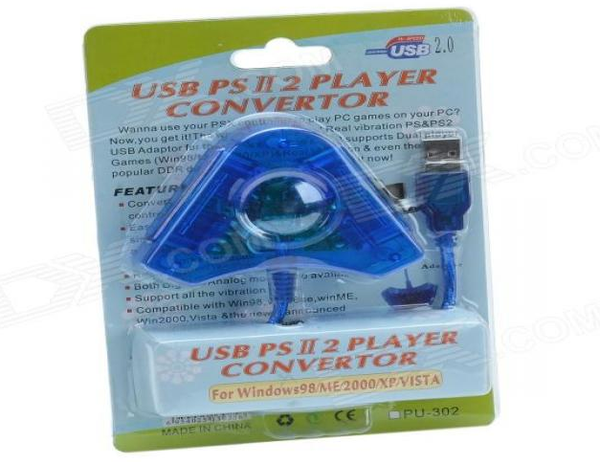 USB PSII 2 Player Converter