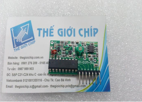 Module Thu RF433 PT2272-M4 (Cắm)