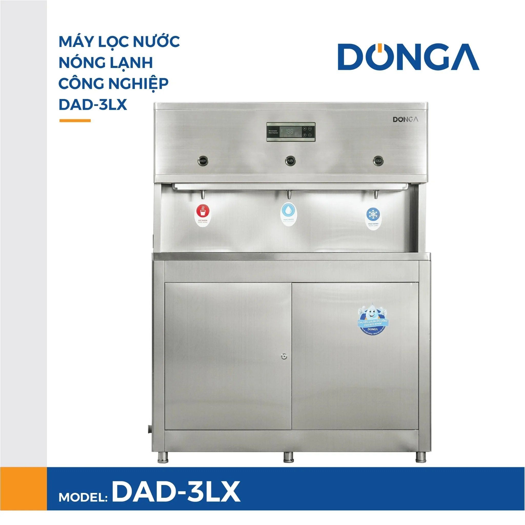 may loc nuoc nong lanh cong nghiep donga dad 3lx