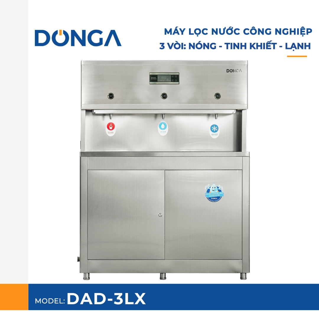 may loc nuoc nong lanh cong nghiep donga dad 3lx