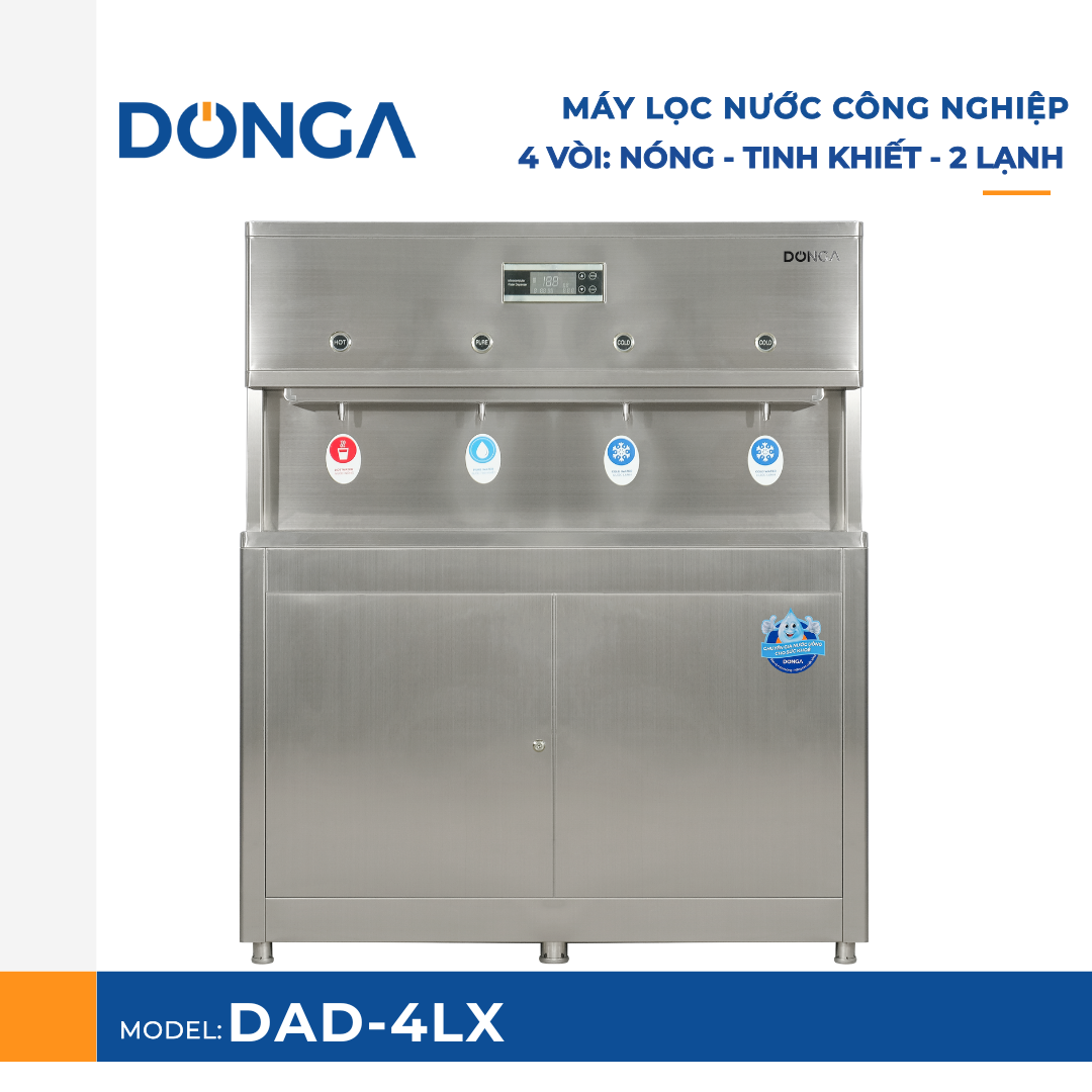 may loc nuoc nong lanh cong nghiep donga dad 4lx