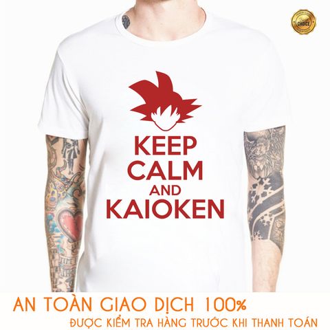  Áo thun Nam Dragon Ball Songoku Keep Calm - M172 