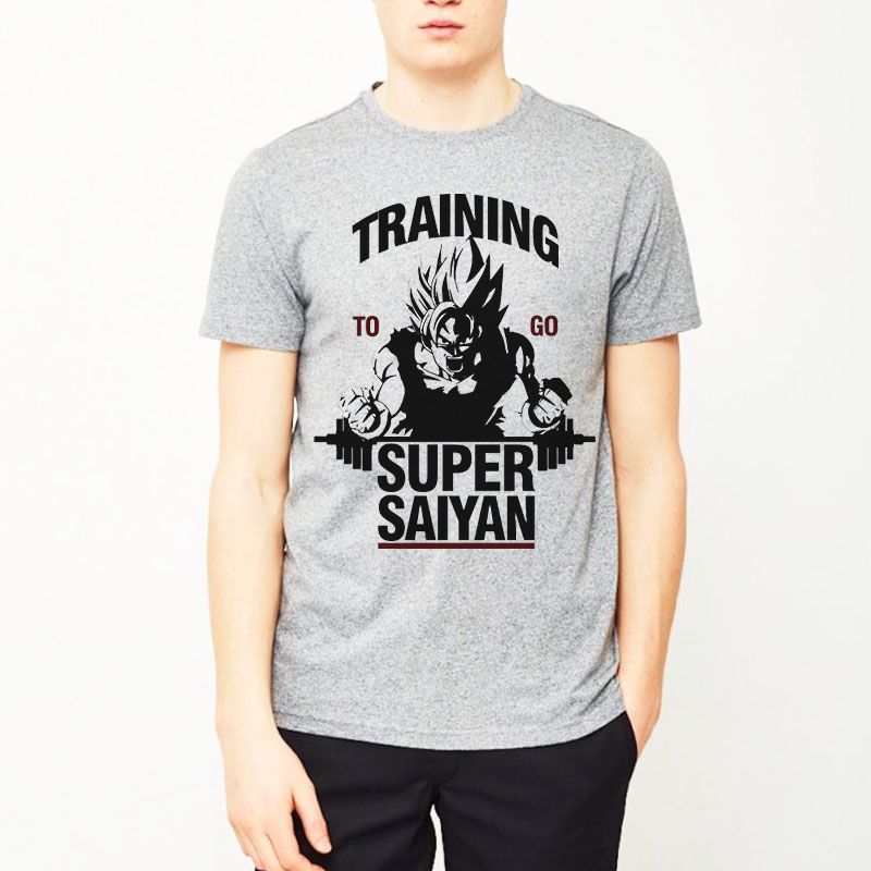 Áo thun nam tập gym Super Saiyan - XT176