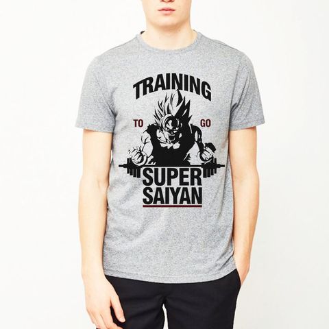  Áo thun Nam thiết kế Super Saiyan Gym - XT176 