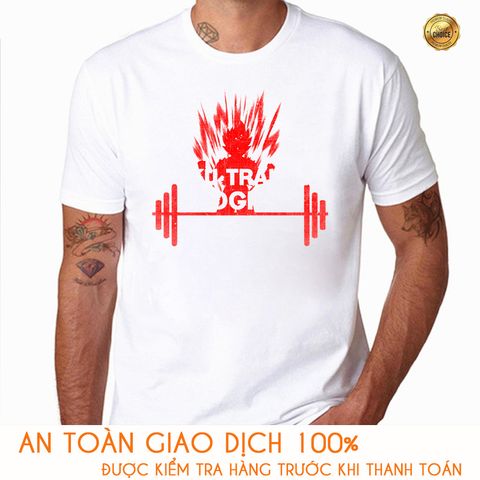  Áo thun Nam Dragon Ball Songoku tập Gym - M190 