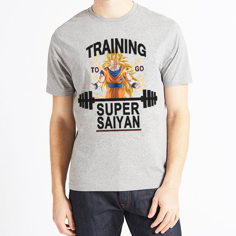 Áo thun nam tập gym Super Saiyan - XT193