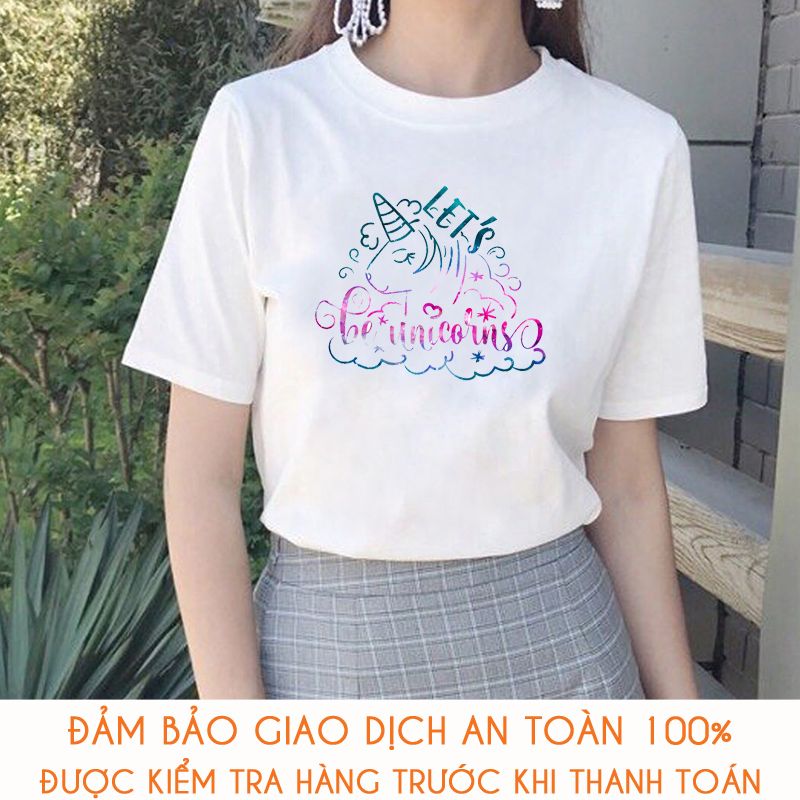 Áo thun nữ slogan kiểu Hàn Quốc - M220