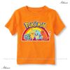 Áo thun trẻ em in hình Pokemon nhiều màu - Cotton Thái M2495