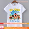 Áo thun Gia đình đi du lịch biển dễ thương - Vải cotton thái đẹp M2639