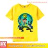 Áo thun game Ben 10 có size trẻ em - Màu trắng vàng xanh biển M2728