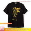 Áo thun One Piece màu đen in hình Luffy 3D Gold - Có size trẻ em M2739