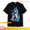 Áo thun in hình Songoku Dragon Ball màu đen - Có size trẻ em M2742