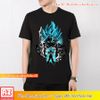 Áo thun in hình Songoku Dragon Ball màu đen siêu ngầu M2744