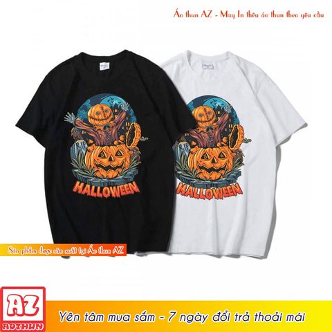  Áo thun Nam BigSize 100kg trở lên ( 3XL 4XL 5XL 6XL 7XL ) in hình Halloween M2765 