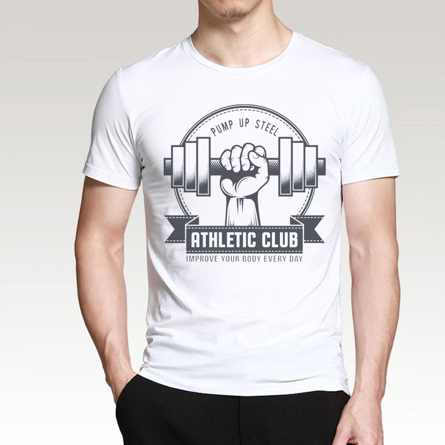 Áo thun nam tập gym Club - M278