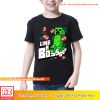 Áo thun Minecraft trẻ em 2 màu đen và đỏ - Like a Boss M2780