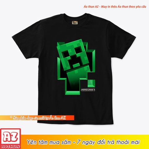  Áo thun Minecraft 3D cho bé trai và gái - Áo trẻ em Mẫu mới M2782 