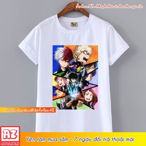  Áo thun Izuku Midoriya My Hero Academia đẹp - Có size trẻ em M2796 