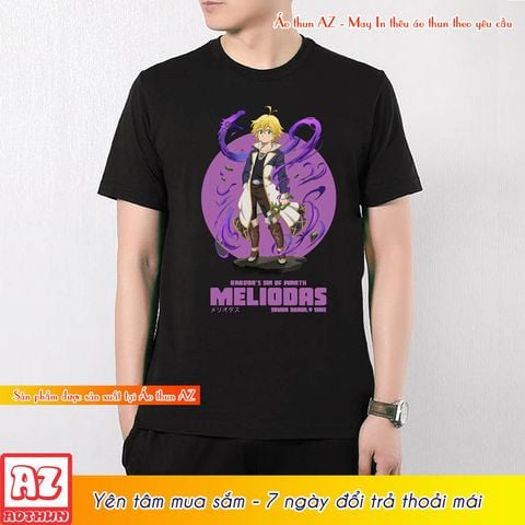  Áo thun Anime Thất hình đại tội Cuồng Long Meliodas - Có size trẻ em M2802 