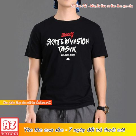  Áo thun Skate Invation Task Street Style Phong cách đường phố - Form rộng M2818 