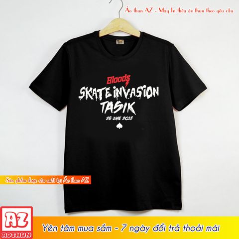  Áo thun Skate Invation Task Street Style Phong cách đường phố - Form rộng M2818 