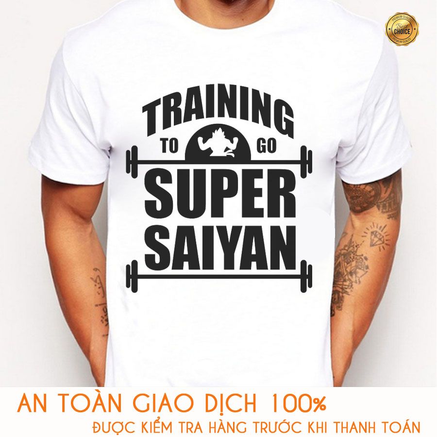 Áo thun nam tập gym Saiyan - M305