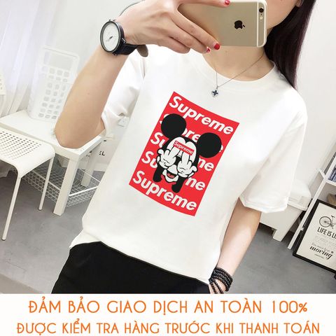  Áo thun đôi teen nữ Supreme - M394 