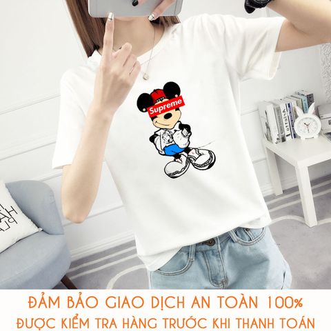  Áo thun đôi teen nữ Supreme - M398 