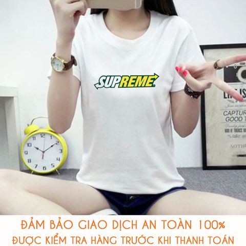  Áo thun đôi teen nữ Supreme - M399 