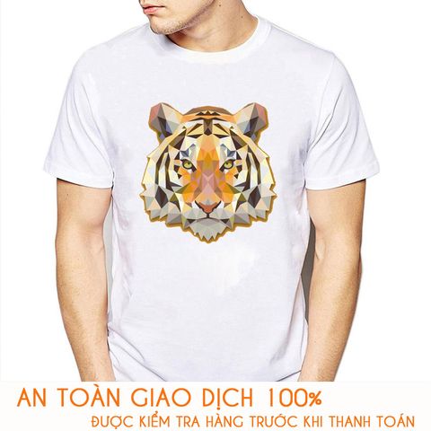  Áo thun nam in hình Tiger 3D - M582 