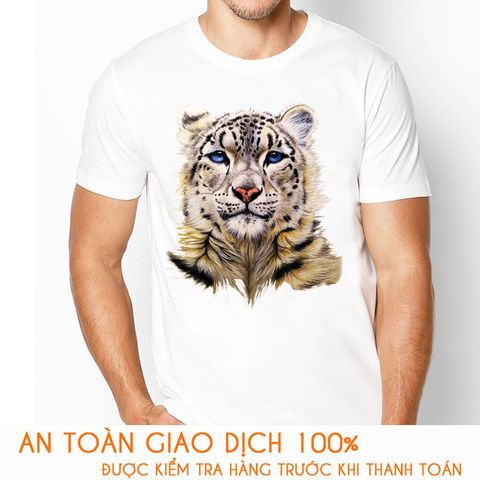  Áo thun nam in hình Tiger 3D - M586 