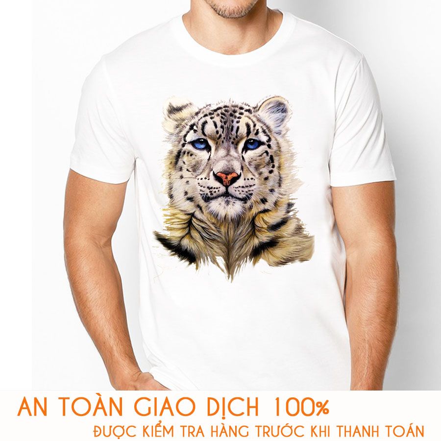 Áo thun nam in hình Tiger 3D - M586