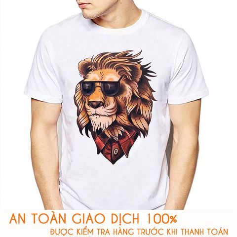  Áo thun nam Tiger 3D  - M591 