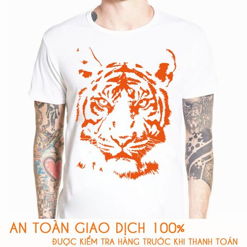  Áo thun nam Tiger 3D  - M593 